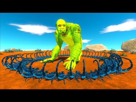 100x SCORPIONS vs EVERY UNIT - Animal Revolt Battle Simulator