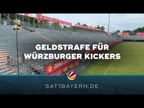 Pyrotechnik und Raketen: 22.000 Euro Geldstrafe für Würzburger Kickers