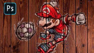 Textura Realista no Photoshop - Como aplicar textura Realista com o Photoshop | Em 5 minutos