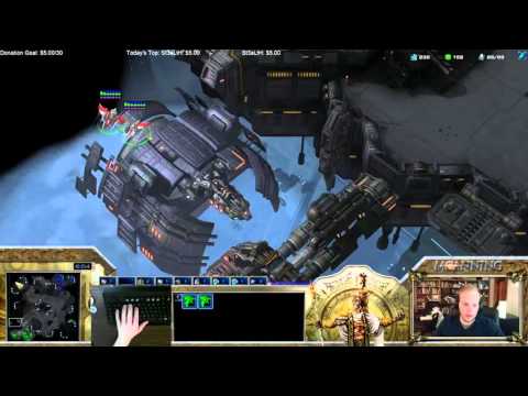 MCanning vs Malganis PvP, HUGE disruptor hits.. but on whose army!