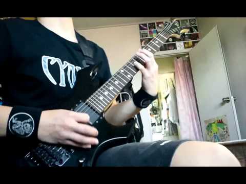 Nile - Permitting The Noble Dead To Descend To The Underworld (guitar cover) video thumbnail