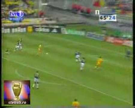 World Cup 98 Romania Columbia 1-0 gol Adrian Ilie