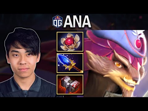 OG.ANA PANGOLIER WITH LOTUS-AGHANIMS - DOTA 2 7.27 GAMEPLAY