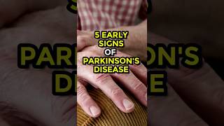 5 Early Signs of Parkinson&#39;s Disease #parkinson #ytshort