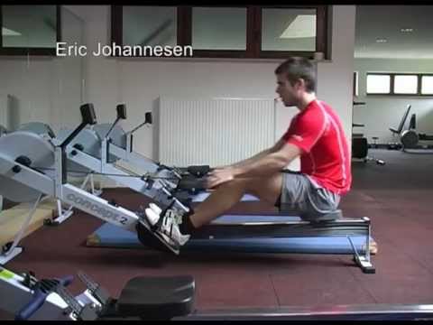 Eric Johannesen rowing machine 2012