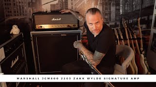 Video thumbnail for MARSHALL JCM800 2203ZW -  Zakk Wylde Signature Amp | The sound of RAWK. by Euge Valovirta