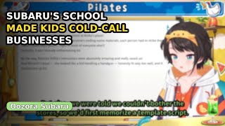 Subaru's School Made Kids Cold-Call Businesses 【Hololive】