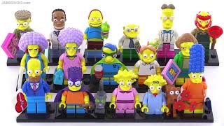 🔄 LEGO Simpsons Series 2 collectible minifigures review! re upload 20150515