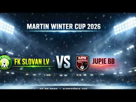 WinterCup Martin FK Slovan LV - Jupie BB