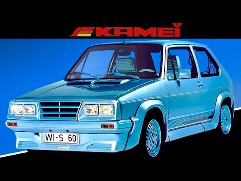 VW Golf MK1 (KAMEI & ZENDER) Tuning from the 80's [HD]