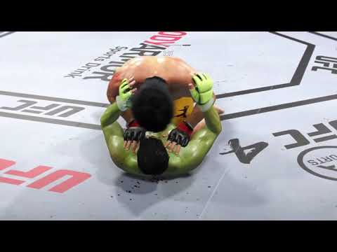 Bruce Lee vs  Slime Hulk  Parte 4  EA Sports UFC 4   Epic Full Fight 🔥🐲
