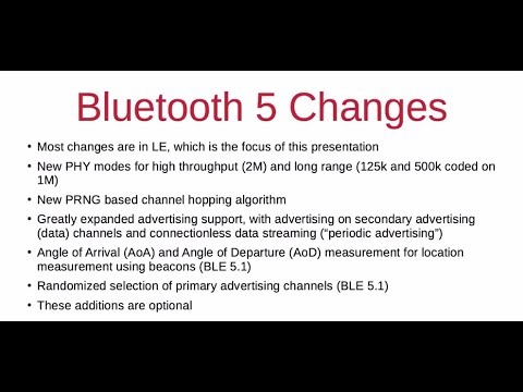 Bluetooth 5 Hacking by Sultan Qasim Khan : hardwear.io webinar