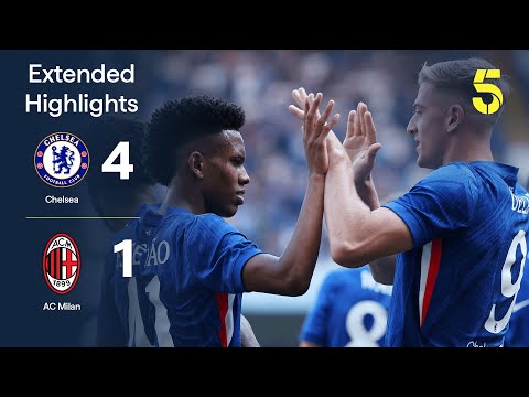 EXTENDED HIGHLIGHTS | Chelsea 4-1 AC Milan
