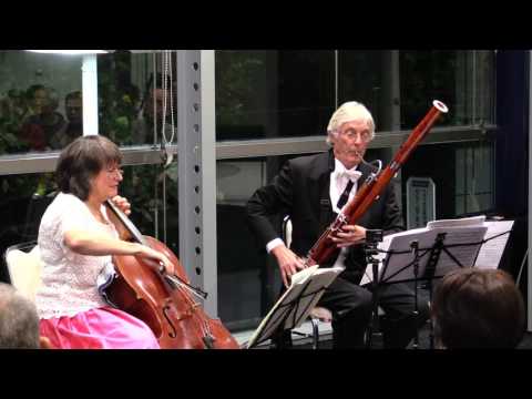 Willem de Fesch (1687-1761): Sonata in d-minor Op. 8 No. 3 for cello & bassoon. Rust-Edelmann