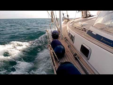 Sailing Hallberg Rassy 53 Aquamante 08.02.19