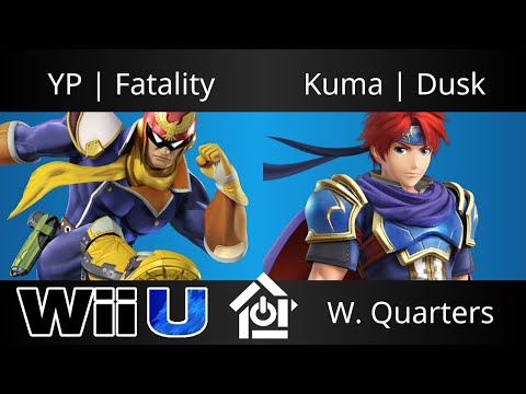 Gwinnett Brawl May - YP | Fatality (Captain Falcon) vs Kuma | Dusk (Roy) - Smash 4 W. Quarters