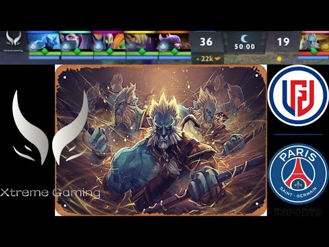 萧瑟 Ame Phantom Lancer 22K fight - PSG.LGD vs XG g1 DPC CN dota2