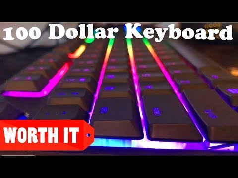 $1 Keyboard Vs. $100 Keyboard | Razer Vs. Dell