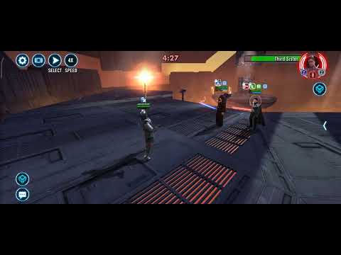 swgoh - Darth Bane vs LV Reva Malicos GAC 3v3