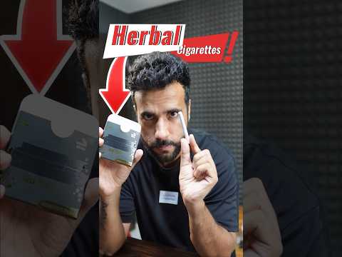 Herbal Cigarettes Vs Normal Cigarettes #scienceexperiment #health #healthy #scienceandfun #ashusir