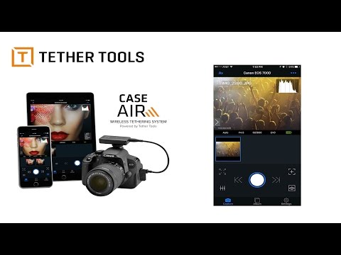 Tether Tools Case Air Wireless Tethering System Wi-Fi-Fernsteuerung