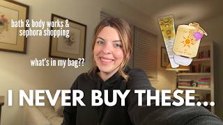 disney bath & body works collection, skincare routines + what's in my bag | weekend vlog