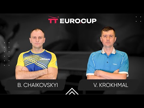09:15 Bohdan Chaikovskyi - Vitalii Krokhmal 17.02.2025 TT Euro.Cup Ukraine Master. TABLE 3