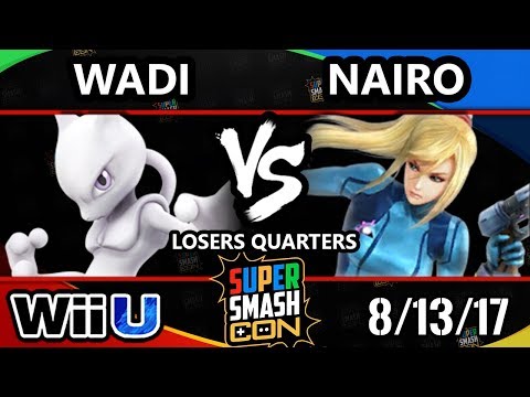 Smash Con 2017 Smash 4 - EMP | Wadi (Mewtwo) Vs. NRG | Nairo (ZSS) Wii U LQ