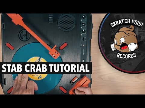 Stab Crab Scratch Tutorial by Slasherkut On Numark PT01 Scratch - Scratch Tutorial