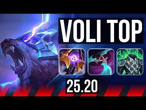 VOLIBEAR vs ORNN (TOP) | 10/3/15, 4k comeback | EUNE Master | 25.20