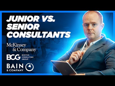 McKinsey, Bain and BCG: The difference between junior and senior consultants.