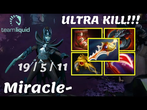 Miracle Phantom Assassin -  Divine Rapier Against fn & Chappie Highlights Gameplay Dota 2 7.22f