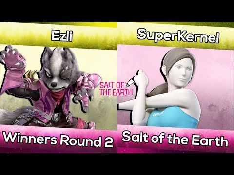 Ezli (Wolf) vs. SuperKernel (Wii Fit Trainer) | SotE Singles | Smash Ultimate WR2