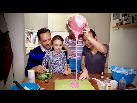Vi gör FLUFFIGT SLIME - FAIL