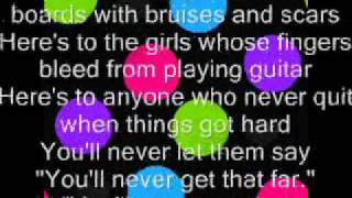 Superchick-Anthem(with lyrics)