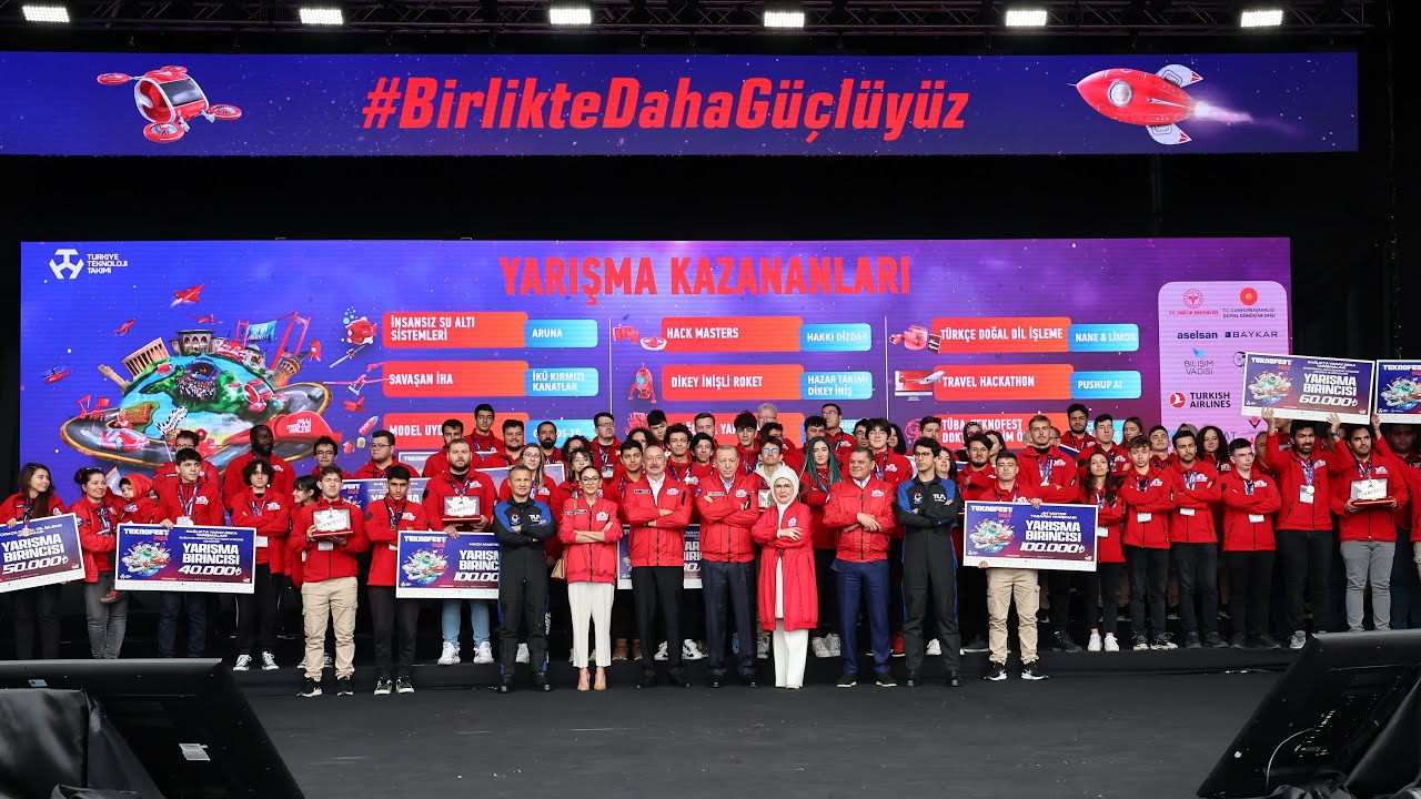 İlham Əliyev və Ərdoğan TEKNOFEST”də VİDEO