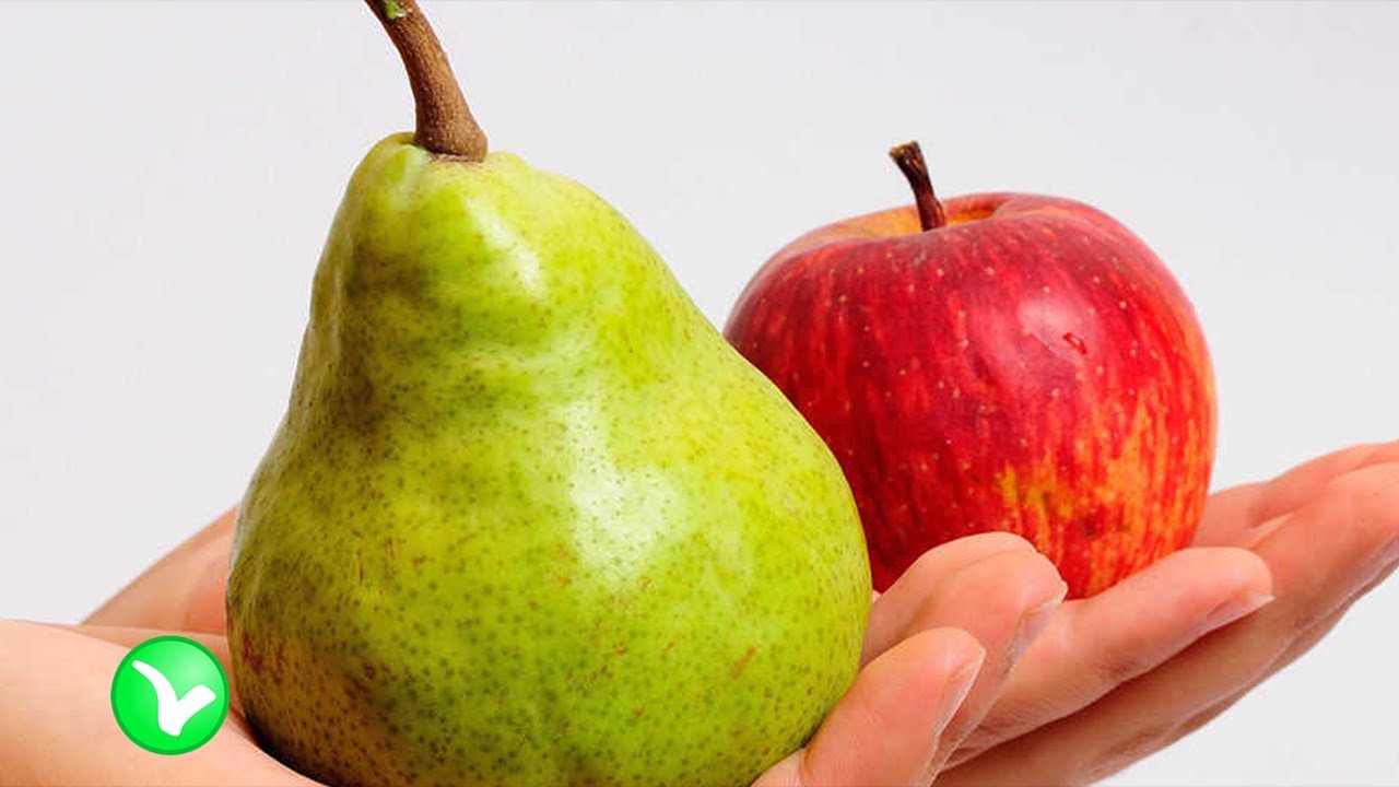 Что более полезно яблоко или груша Это нужно знать!
