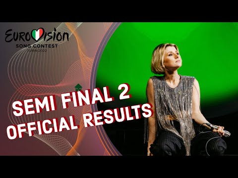 Eurovision 2022 - Semi Final 2 - Official Results