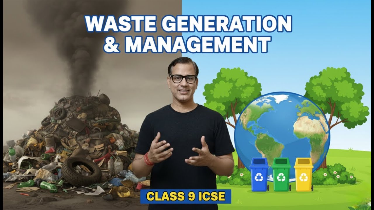 Waste Generation And Management ICSE Class 9 | Health and Hygiene |@sirtarunrupani