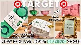 NEW TARGET DOLLAR SPOT 🌸 SPRING 2025 SHOP WITH ME | HOME DECOR MUST HAVES | SHOPPING VLOG