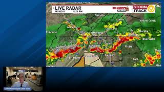 Monday Evening Storm Tracking Update (8/17/26)