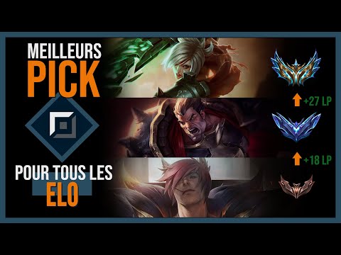 Les MEILLEURS toplaners pour chaque ELO sur le patch 12.6!  | Tierlist League of Legends S12
