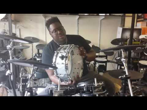 Aluminium and Steel snare drums compared on Kwesi's Corner! - Metal snare drums Part 1