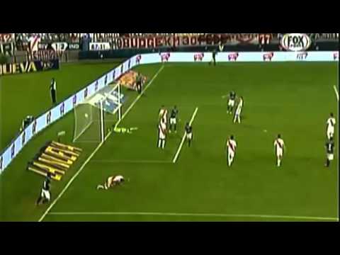 Gol de Claudio Aquino - Doblete - River Plate 1 - 2 Independiente - Partido Amistoso 2016
