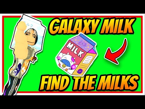 GALAXY MILK! - Find the Milks 🥛 (Roblox)
