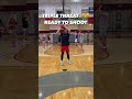 GET BETTER AT TRIPLE THREAT MOVES WITH THIS DRILL!!! #hoopstudy #footworkdrills #basketballdrills