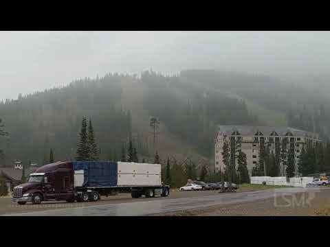 08-31-2020 Big Sky, MT - First Snowfall of the Season in Montana