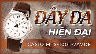 youtube Casio 41.3mm Nam MTS-100L-7AVDF