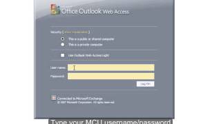 MCU - Webmail Access