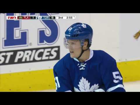 Jake Gardiner 3rd Goal of the Season (Panthers vs Leafs) [November 17th, 2016]